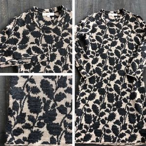 Patterned Wool Sweater dress